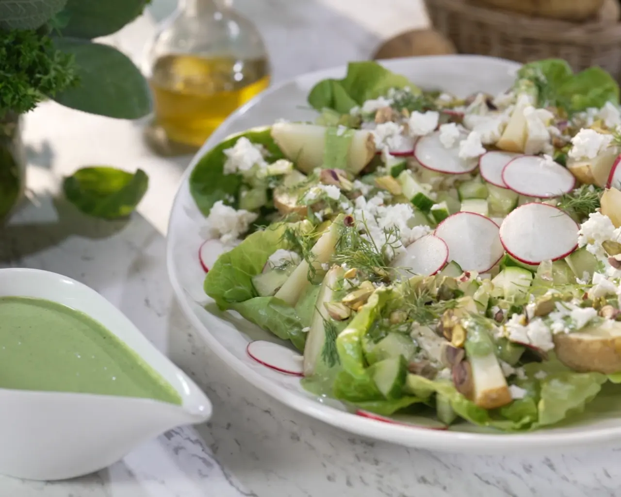 Green Goddess Vegetable & Potato Salad